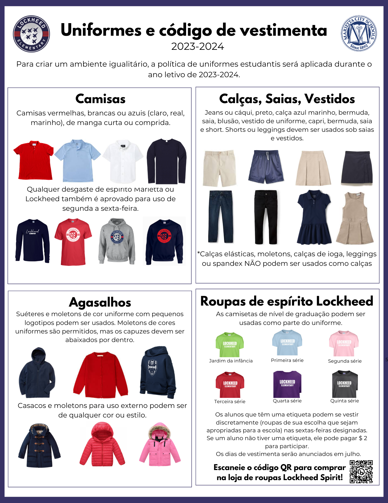 Portuguese Uniform Guide